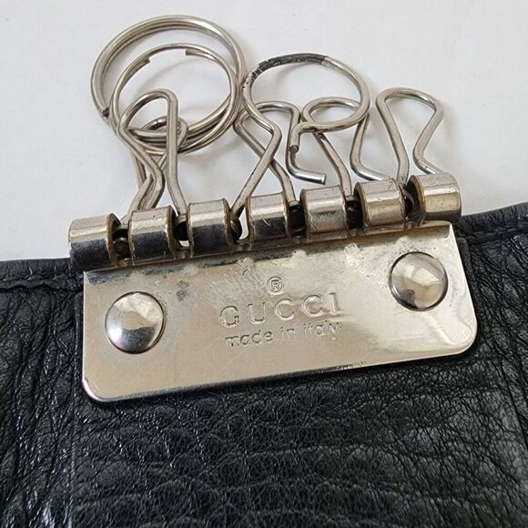 Gucci Black Key Card Case Holder - Picture 4 of 12